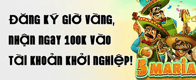 Chào Mừng Tân Thủ - Thưởng Nạp 100% promotion banner